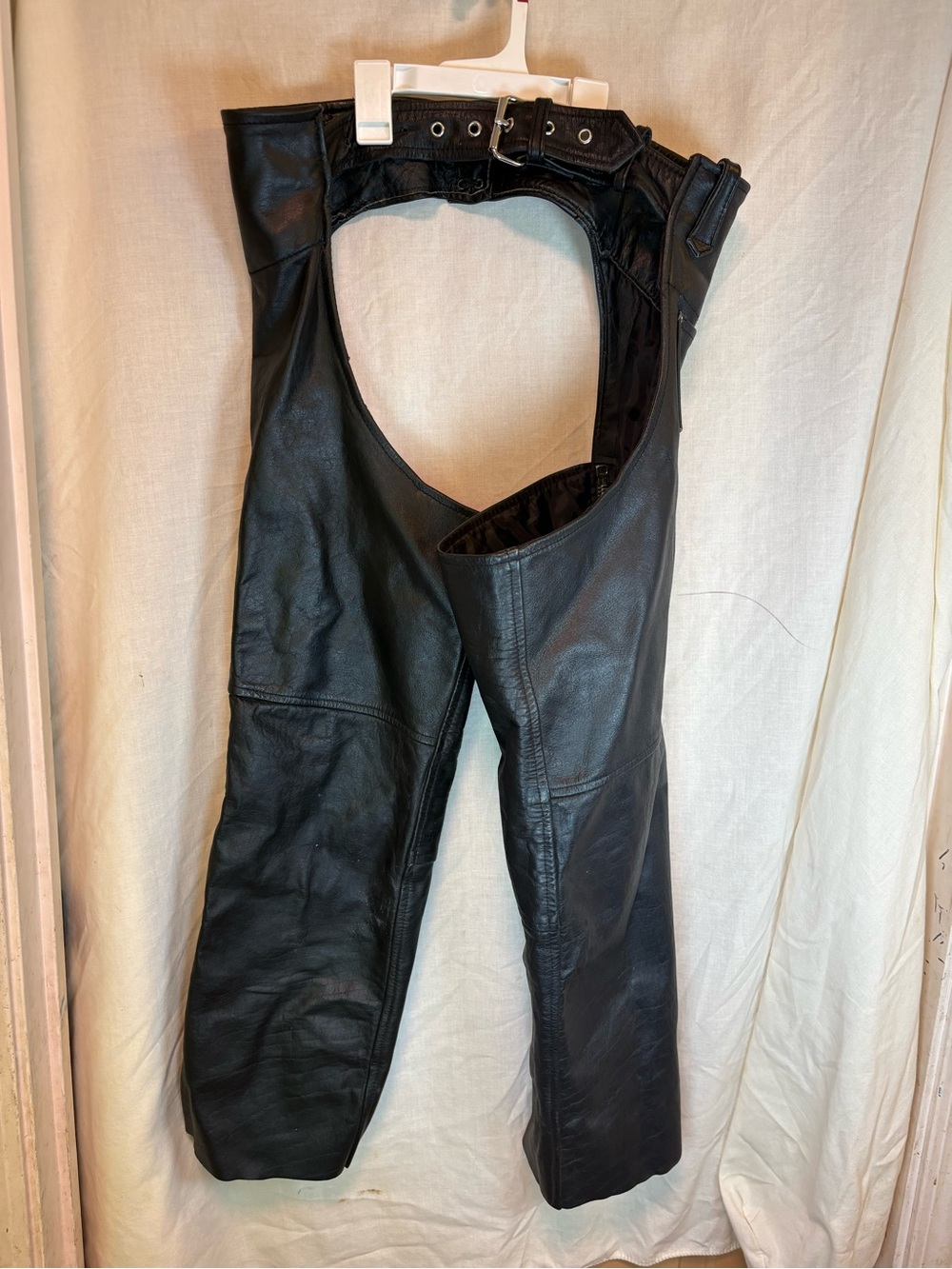 Milwaukee Leather Motorcycle Riding Chaps Size Medium